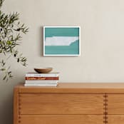 "Tennessee in Paint" - Art Print in Tennessee Green by Denise Wong - In a Room