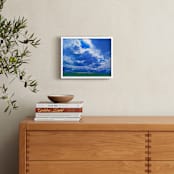 "Stormy clouds" - Art Print in Cloudy blue by NSMARK - In a Room