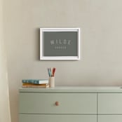 "Name Flag" - Personalized Art Print in Army Green by taylorVdesign - In a Room