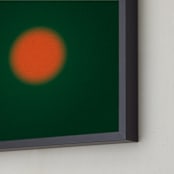 "Sun in the dust. Variations 4" - Art Print in Vintage green by Arash Fattahi Acosta - Frame Close-up