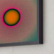 "Sun in the dust. Variations 2" - Art Print in Rainbow Sky by Arash Fattahi Acosta - Frame Close-up