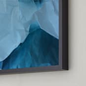 "Shibui 2" - Art Print in Sky and Sea by Jenny Phillips - Frame Close-up