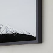 "True North" - Art Print in White by Irene Suchocki - Frame Close-up