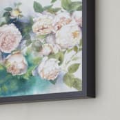 "Sunday Afternoon Serenity" - Art Print in rose white by XL - Frame Close-up
