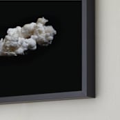 "Inherent Changes" - Art Print in Aged White by Jayna B - Frame Close-up