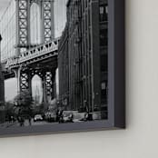 "Disney's Dumbo" - Art Print in Black and White by Mark Kirby - Frame Close-up