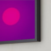 "Sun in the dust. Variations 11" - Art Print in Intense Violet by Arash Fattahi Acosta - Frame Close-up