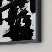 "Feeling in Black and White" - Art Print in Feeling by Ilze Lucero - Frame Close-up
