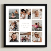 "Eight Photo: Square Framed Photo" - Framed Photo in Taupe by Up Up Creative - Framed