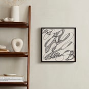 "Read Between the Lines" - Art Print in Ink by Cecelia Hospers - In a Room