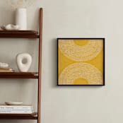 "sunrise sunset" - Art Print in Sunshine by Kerry Doyle - In a Room