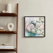 "Sunday Afternoon Serenity" - Art Print in rose white by XL - In a Room