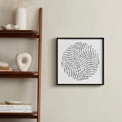 "Contortion" - Art Print in Black by Lisa McLean - In a Room