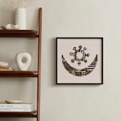 "Nsoromma" - Art Print in Tawny by ThirtyOne Illustrations - In a Room