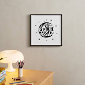 "...to the moon and back" - Art Print in minimal by Matthew Taylor Wilson - In a Room