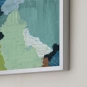 "Nishna 1" - Art Print in Night by Meg Gleason - Frame Close-up