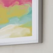 "Savage" - Art Print in Goldenrod by Artsy Canvas Girl Designs - Frame Close-up