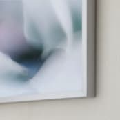 "lumens" - Art Print in indigo by Sarah Luna - Frame Close-up