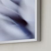 "lamina" - Art Print in indigo by Sarah Luna - Frame Close-up