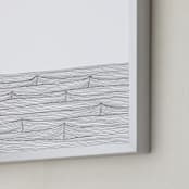 "rest" - Art Print in white by Naomi Ernest - Frame Close-up