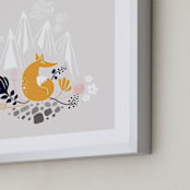 "Desert Fox" - Art Print in Desert by Kayla King - Frame Close-up