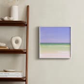 "Watercolors" - Art Print in Periwinkle by Mary Ketch - In a Room