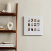"Twelve Photo: Square Framed Photo" - Framed Photo in White by Olivia Kanaley Inman - In a Room