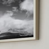 "munro" - Art Print in Ash by Kamala Nahas - Frame Close-up