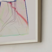"Four Square II" - Art Print in Vibrant by Kamala Nahas - Frame Close-up