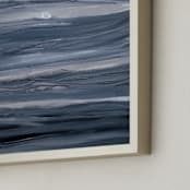 "moonbeam" - Art Print in silver grey by Teodora Guererra - Frame Close-up