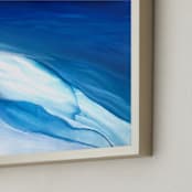 "teal reef" - Art Print in teal reef by Teodora Guererra - Frame Close-up