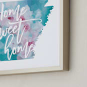 "Arkansas (Apple Blossom)" - Art Print in Blossom by Holly Whitcomb - Frame Close-up