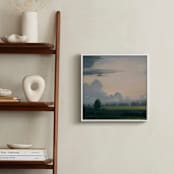 "Another Day Gone" - Art Print in Dusk Gray by Stephanie Goos Johnson - In a Room