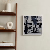 "Balance Restored II" - Art Print in Midnight Blue by Kate Terhune - In a Room