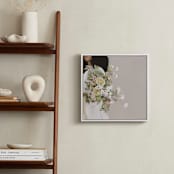 "festooned" - Art Print in Lilac by Marabou Design - In a Room