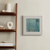 "Ocean Blue II" - Art Print in Ocean Blue by Shawna Urban - In a Room