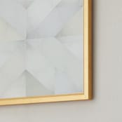 "quilt block 03" - Art Print in Green Spring by Leanne Friedberg - Frame Close-up