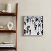 "Legal aliens" - Art Print in Office grey by Lulaloo - In a Room