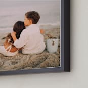 "The Big Picture: Square Framed Photo" - Framed Photo in White by Minted - Frame Close-up