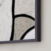 "Stucco Blocks II" - Art Print in Chaulky by Tanya Lee Design - Frame Close-up