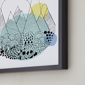"Restless" - Art Print in Past by Kayla King - Frame Close-up