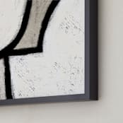 "Stucco Blocks I" - Art Print in Chaulky by Tanya Lee Design - Frame Close-up