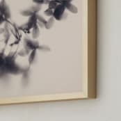 "Veiled Petals" - Art Print in Soft Pink by Karen Kardatzke - Frame Close-up