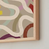 "The Dance 3" - Art Print in Sand by Paola Benenati - Frame Close-up