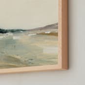 "Arthur" - Art Print in Misty Green by Mande Calhoun - Frame Close-up