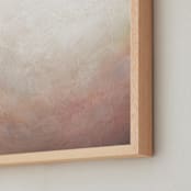 "Rise" - Art Print in tan by Lorent and Leif - Frame Close-up