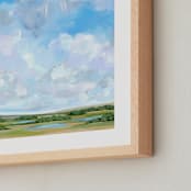 "daydreamer" - Art Print in Sunny by Nicole Walsh - Frame Close-up