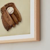 "Sport Soul" - Art Print in Sand by Paola Benenati - Frame Close-up