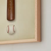 "Sport Soul II" - Art Print in Sand by Paola Benenati - Frame Close-up