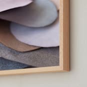 "Paper Petal 16" - Art Print in petals by Jenny Phillips - Frame Close-up